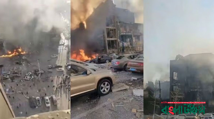 চীনে ভয়াবহ বিস্ফোরণ, বহু হতাহতের শঙ্কা