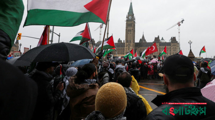 ফিলিস্তিনকে স্বাধীন রাষ্ট্রের স্বীকৃতি দিতে কানাডার পার্লামেন্টে প্রস্তাব পাস