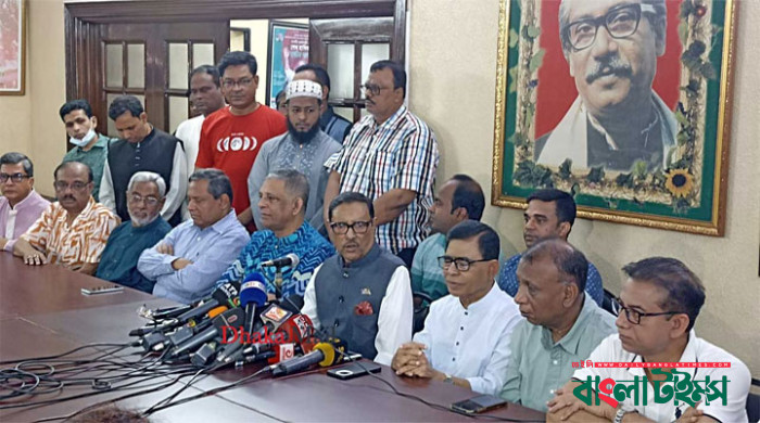 জেলে থাকা নেতাকর্মীর সংখ্যা নিয়ে বিএনপিকে কাদেরের চ্যালেঞ্জ