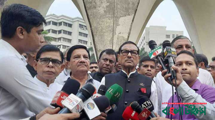 বিদেশি প্রভুদের দাসত্ব করছে বিএনপি : কাদের