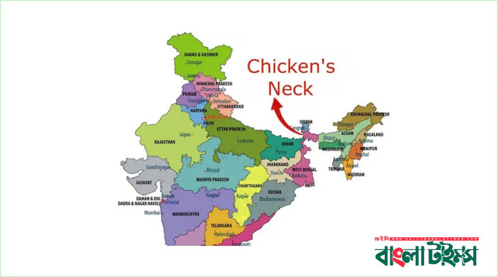 চিকেনস নেকে ভারী যুদ্ধাস্ত্র মোতায়েন করেছে ভারত