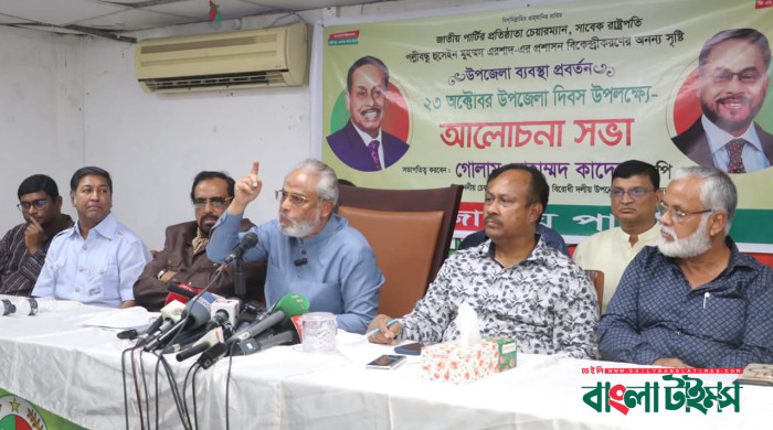 বিএনপি-জামায়াত লাগবে না, ১৬ কোটি মানুষ ১টি করে ঢিল ছুড়লেই আপনারা শেষ: জিএম কাদের