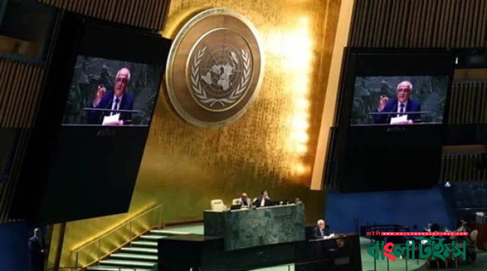 জাতিসংঘ সাধারণ পরিষদে গাজায় স্থায়ী যুদ্ধবিরতির প্রস্তাব পাস