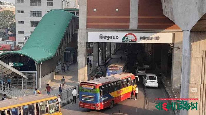 মঙ্গলবার চালু হচ্ছে মেট্রোরেলের মিরপুর-১০ স্টেশন
