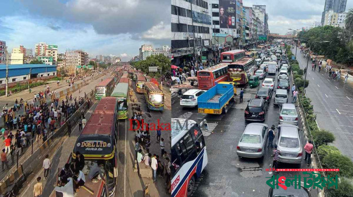 ছাত্র আন্দোলনে ঢাকা ‘অচল’!