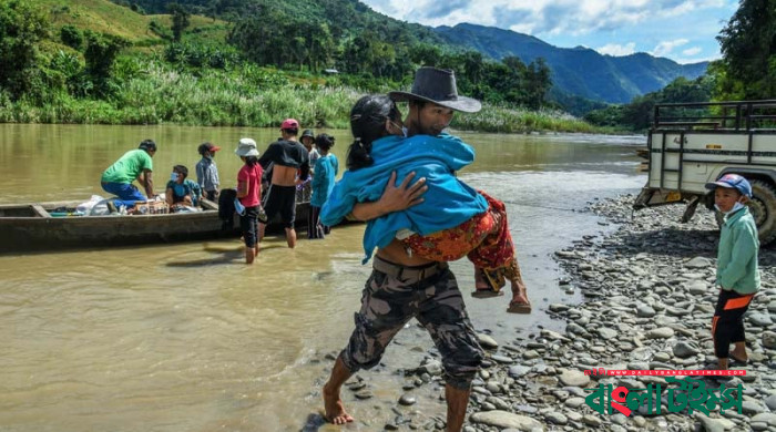 মিয়ানমারে সংঘর্ষ ছড়িয়ে পড়েছে, ভারতে পালিয়েছে হাজারো বাসিন্দা