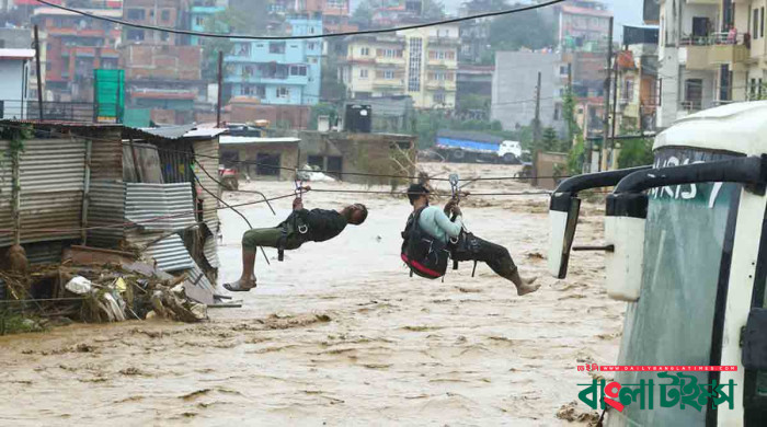 নেপাল ও ভারতে ভয়াবহ বন্যায় নিহত ১৫৮