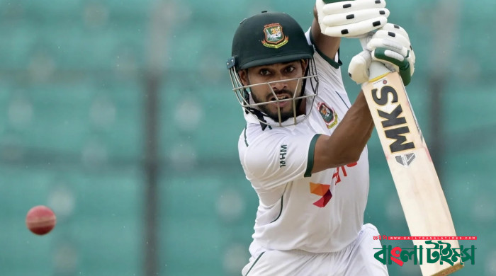 মিরাজ-সাদমানের সেঞ্চুরিতে ২১৭ রানের লিড বাংলাদেশের