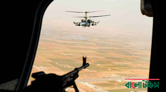 সিরিয়ায় বিদ্রোহীদের ওপর রাশিয়ার ব্যাপক বিমান হামলা