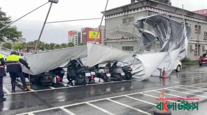 তাইওয়ানে ৩০ হাজার পরিবার বিদ্যুৎহীন, বাতিল আরও ২০০ ফ্লাইট