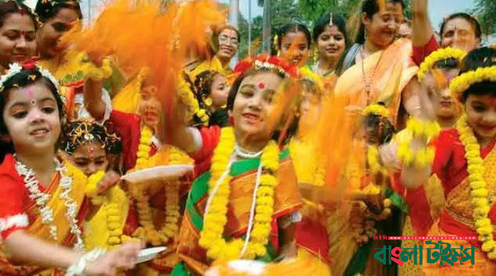 Pahela Falgun, Valentine’s Day being celebrated