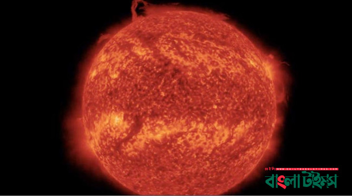 Piece of sun breaks off