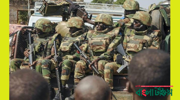 গ্যাবনের ক্ষমতা দখলের দাবি সেনাবাহিনীর