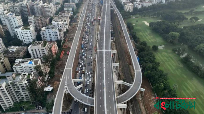 ঢাকা এলিভেটেড এক্সপ্রেসওয়ে যান চলাচলের জন্য উন্মুক্ত