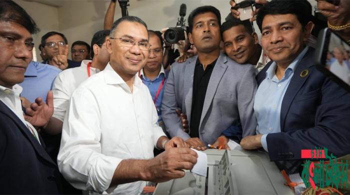 জয়ের ব্যাপারে শতভাগ আশাবাদী, ভোট দিয়ে তারেক রহমান