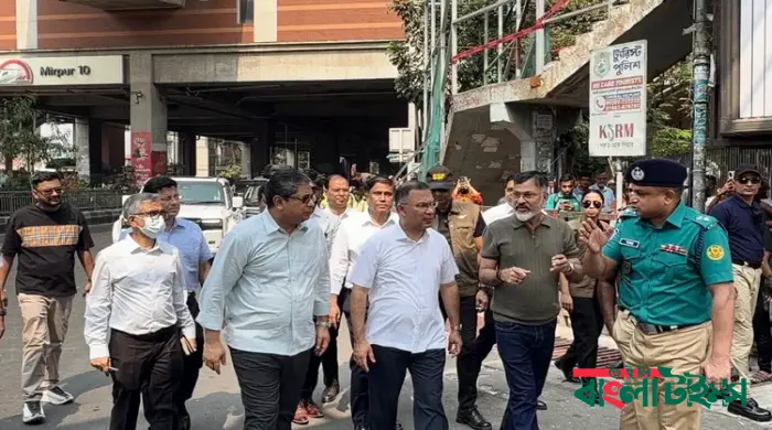 মিরপুরে দখলমুক্ত ফুটপাত পরিদর্শন প্রধানমন্ত্রীর